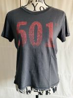 LEVI‘S T-Shirt levis shirt 501 logo print bedruckt druck NEU grau Burglesum - Lesum Vorschau