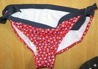 Bikinihöschen 36 S Boden Badehose Punkte Bikinihose rot blau Neu Bayern - Rieden Vorschau
