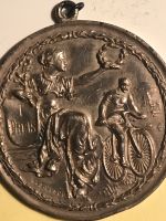 Medaille Fahrrad Berlin 1895 Niederrad antik Unstruttal - Eigenrode Vorschau