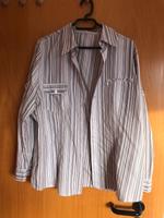 Bonita Bluse XL weiß braun gestreift Obervieland - Arsten Vorschau