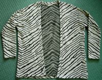 Strickjacke im Zebra-Look, open, Gr. 36, wie neu Hessen - Niedernhausen Vorschau