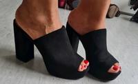 Mules mit Blockabsatz. sehr stylish Baden-Württemberg - Karlsruhe Vorschau