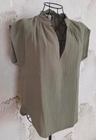 H&M Damen Bluse Gr. XS (S/M) khaki/hellgrün Musselin neu Thüringen - Bad Sulza Vorschau