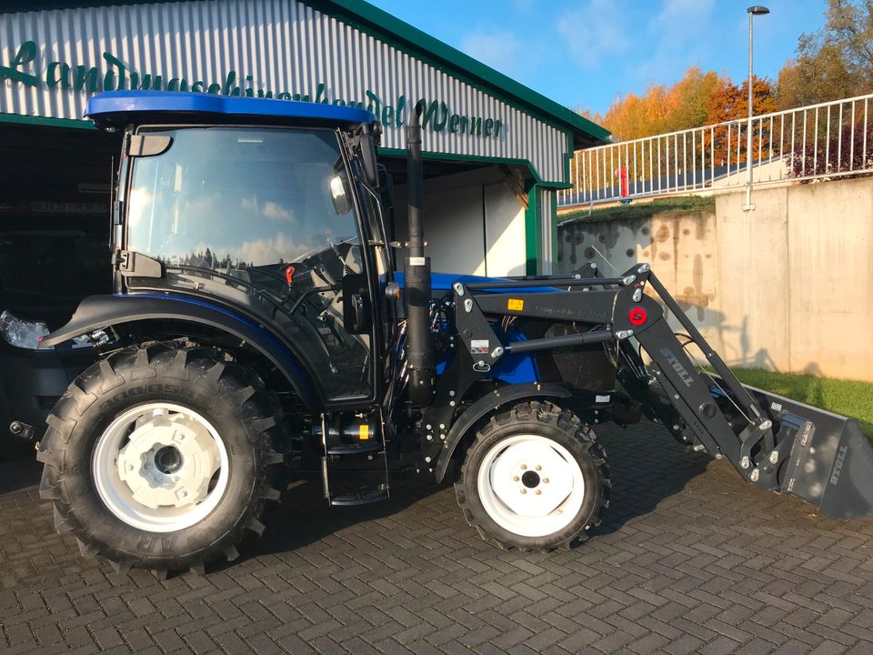 Lovol Traktor M504 Kabine 50 PS m. Frontlader, Allrad Schlepper in