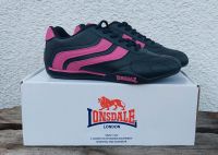 LONSDALE London ~ Sneaker ~ Gr. 36 ~ schwarz-pink ~ NEU &OVP! Hessen - Schaafheim Vorschau