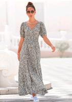 Luftiges Maxikleid mit Blümchendruck Gr.44 Nordrhein-Westfalen - Arnsberg Vorschau