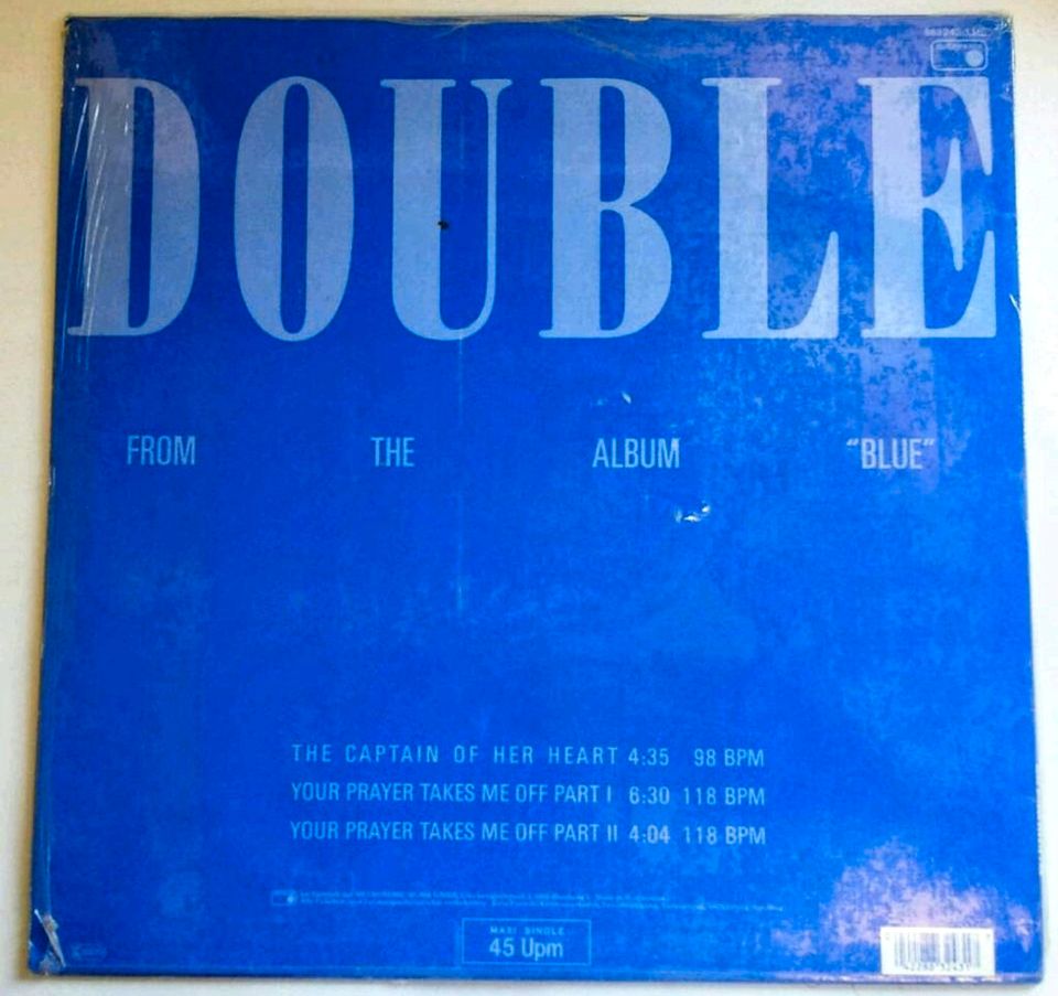 65. LP von "DOUBLE" mit "YOUR PRAYER TAKES ME OFF" in Langenfeld Eifel