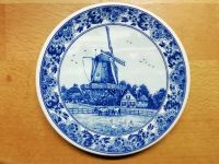 Holländischer Wandteller Mühle kleiner ca. 10,3 cm Delft Blau Herzogtum Lauenburg - Schwarzenbek Vorschau