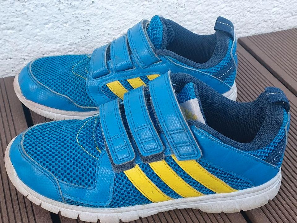 Adidas Sportschuhe Kinderschuhe Hallenschuhe Gr.34 Sneaker in Bad Tölz