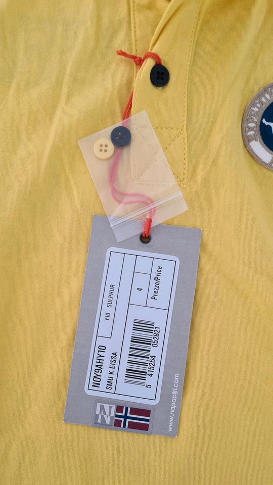 ⭐️ Poloshirt T-Shirt ⭐️ Napapijri ⭐️ Gr.  4 ⭐️ NEU mit Etikett in Neckartenzlingen