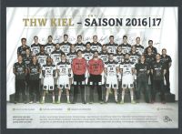 Autogrammkarte THW Kiel Saison 2016-2017 Handball Bundesliga Kiel - Kronshagen Vorschau