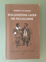 Wallensteins Lager die Piccolomini Friedrich von Schiller Lektüre Nordrhein-Westfalen - Haan Vorschau