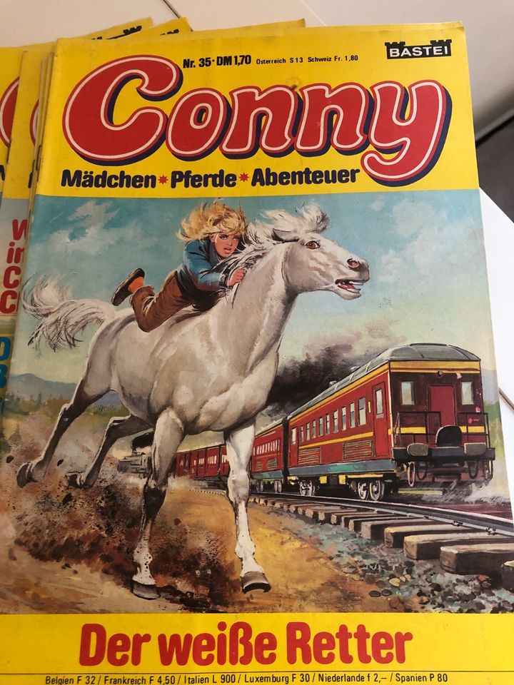 Conny Comichefte von 1980 in Wilhelmshaven