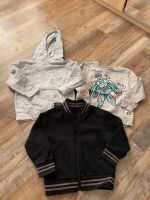 3 Pullover (h&m, topolino)/Sweatjacke (uniqlo) Größe 98/104/110 Niedersachsen - Wolfsburg Vorschau