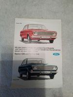 Ford Taunus 12m und 15m Verkaufsfolder Hessen - Groß-Gerau Vorschau