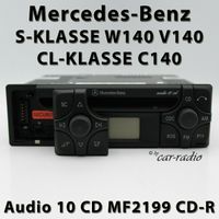 Original Mercedes Audio 10 CD MF2199 CD-R W140 Radio S CL Klasse Nordrhein-Westfalen - Gütersloh Vorschau