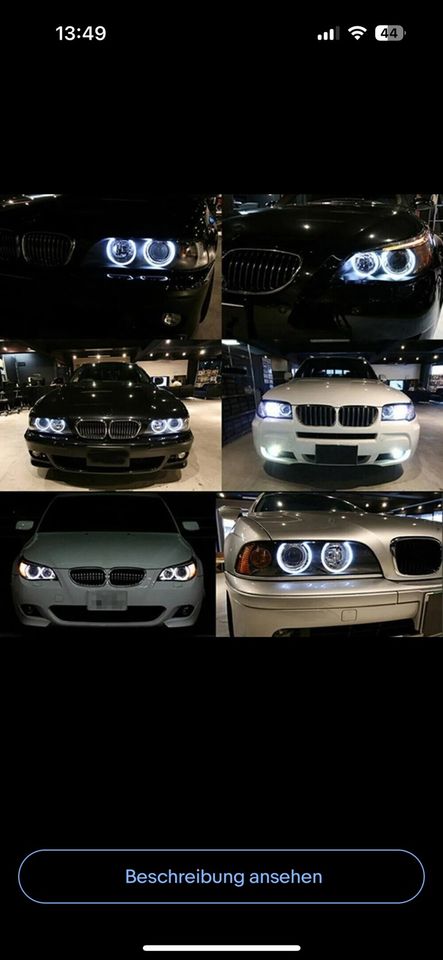 2-4x LED Standlicht Ringe Angel Eyes für BMW in Reinbek
