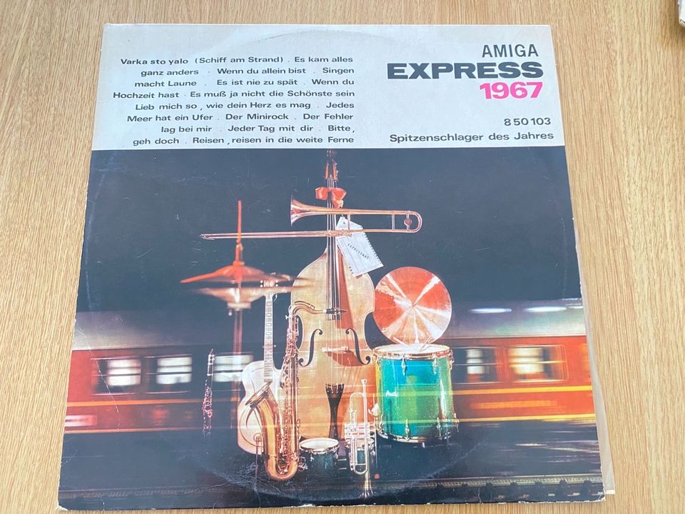 Amiga Express 1953/54 und 1967 Vinyl in Leipzig