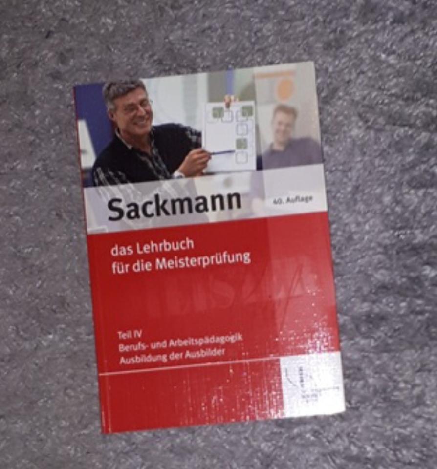 Sackmann -das Lehrbuch für die Meisterprüfung  Teil IV -Neuwertig in Berlin