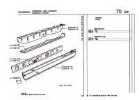 Peugeot 504 schweller links / longeron gauge 7009.16 Nordrhein-Westfalen - Gangelt Vorschau