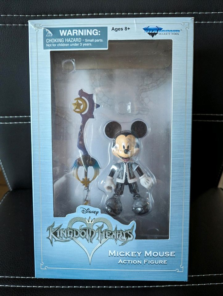 5x Disney Kingdom Hearts Actionfiguren, Mickey, Sora, Soldier in Kirkel