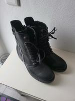Biker Boots schwarz *wie neu* Gr. 42 Bayern - Vöhringen Vorschau