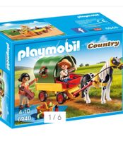 Playmobil Country 6948 Ausflug mit Ponywagen Planwagen Kutsche Niedersachsen - Lüneburg Vorschau