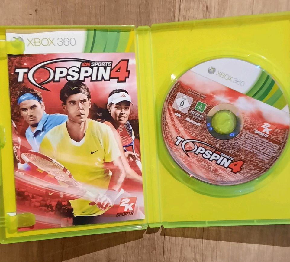 TOPSPIN 4 2K SPORTS XBOX360 in Düsseldorf