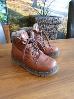 Jungen Winterschuhe Boots Halbschuhe Leder bon CLIC! braun Gr. 25 Bayern - Neuburg a.d. Donau Vorschau