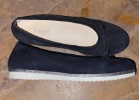 neu Gabor Comfort OptiFit Gr.8/42 blau Ballerina bequemer Schuh Bayern - Gilching Vorschau