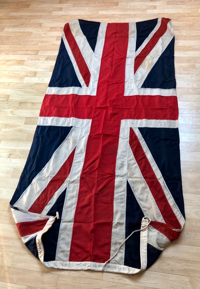 Biete vintage Fahne Flagge Union Jack United Kingdom England in Blaibach