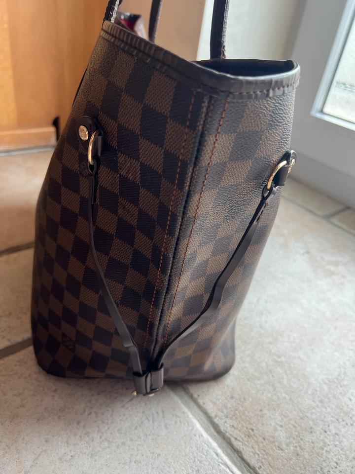 Louis Vuitton Neverfull MM Damier Ebene Canvas Cherry Shopper in Hessen Lichtenfels kleinanzeigen