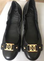 Tory Burch Ballerinas Gr. 7,5 = 38 schwarz goldenes Emblem Harburg - Hamburg Marmstorf Vorschau