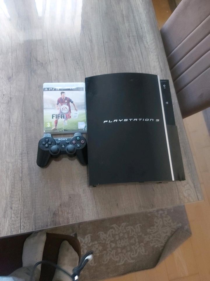 Playstation 3 mit controller und ein spiel , in Hagen