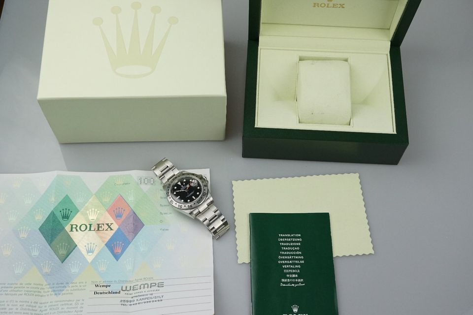 Rolex Explorer II Fullset LC100 super Zustand in Lübeck