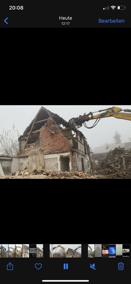 TIEFBAU,PFLASTERARBEITEN,ABBRUCH VON SCHEUNEN BAGGERBETRIEB in Gardelegen  