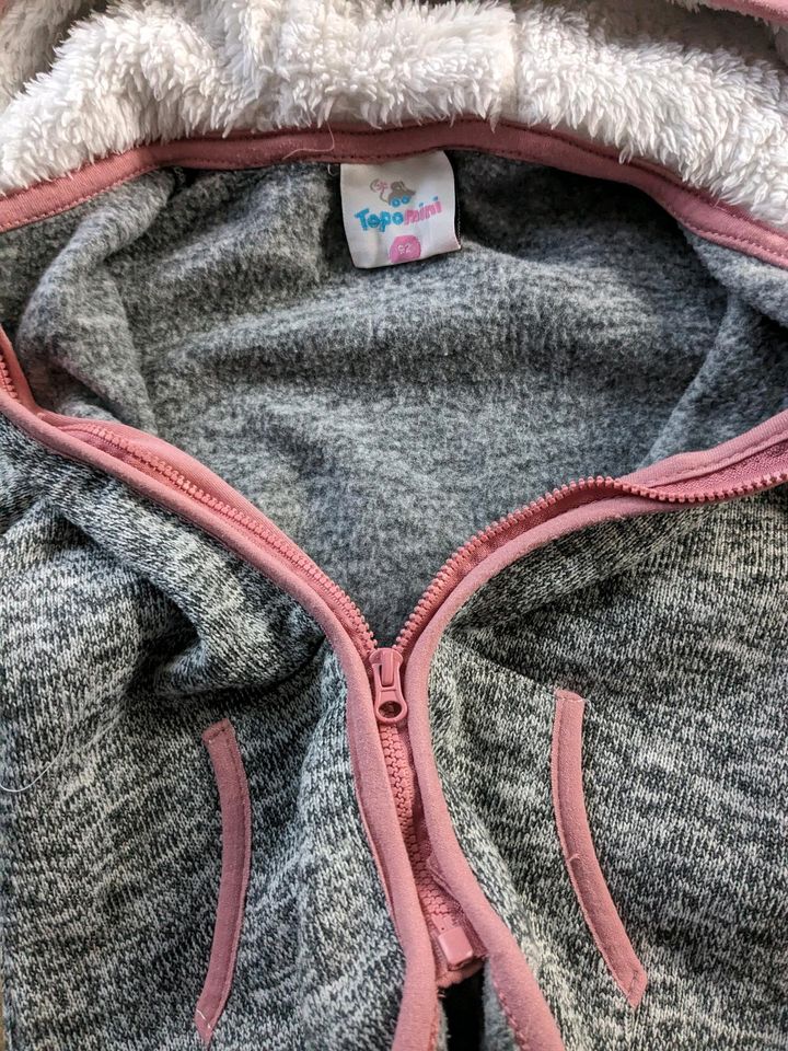 Strick Fleece Jacke 92 in Rotenburg (Wümme)