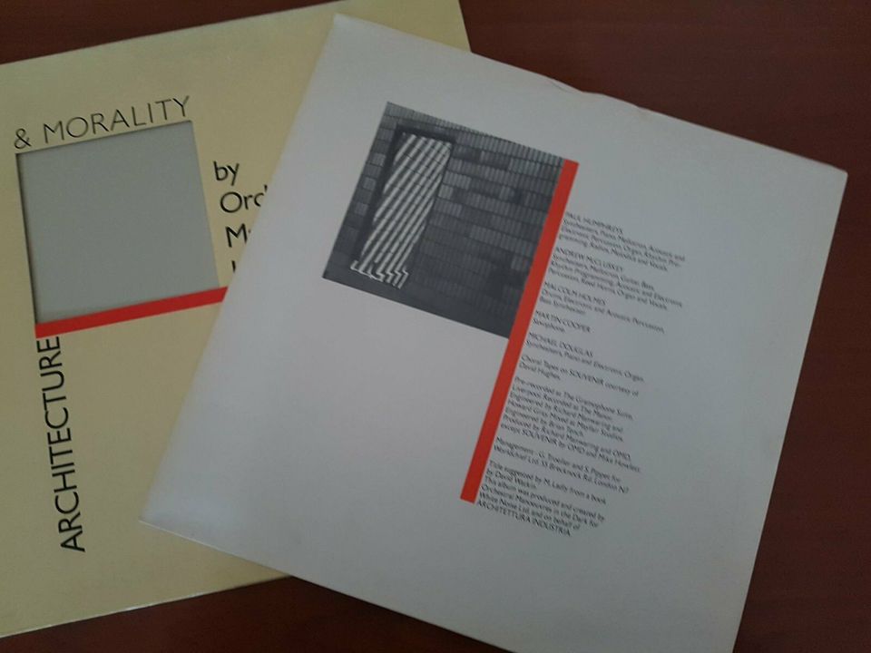 OMD ARCHITECTURE & MORALITY VINYL LP in Hamburg