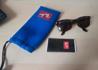 Ray Ban New Wayfarer Kids Havana Braun Sonnenbrille mit Etui 7-10 Hessen - Gelnhausen Vorschau