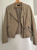 Only Lederjacke beige Gr. 36 Niedersachsen - Rühen Vorschau