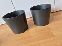 Blumentöpfe Keramink Anthrazit 22cm Niedersachsen - Brake (Unterweser) Vorschau