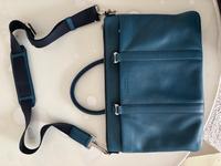 Bally Switzerland Leder-Aktentasche Blau Frankfurt am Main - Bornheim Vorschau