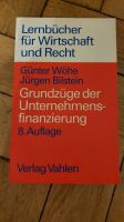 "Grundzüge der  Unternehmensfinanzierung" von Wöhe  Bilstein Dortmund - Mitte Vorschau