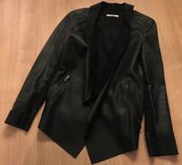 Blazer in Leder-Optik schwarz Baden-Württemberg - Plüderhausen Vorschau