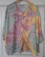 MADELEINE Tunika Blusenshirt Paisley Blumen Bunt Gr 42, auch 42 Bayern - Regensburg Vorschau