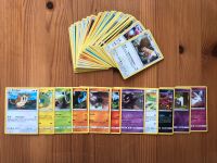 50 Pokemon Karten mit 1x V Karte Garantie Booster deutsch Niedersachsen - Otterndorf Vorschau