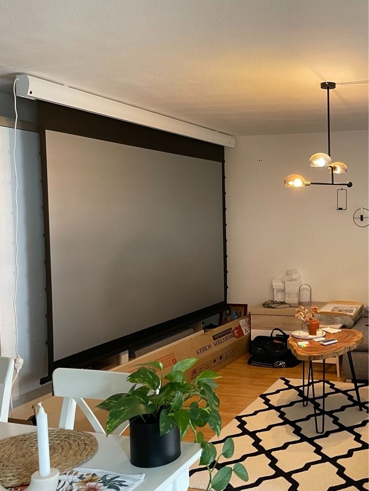 ELITESCREENS Motorleinwand Daywalker DW3 110“ Kontrast grau in Villingen-Schwenningen