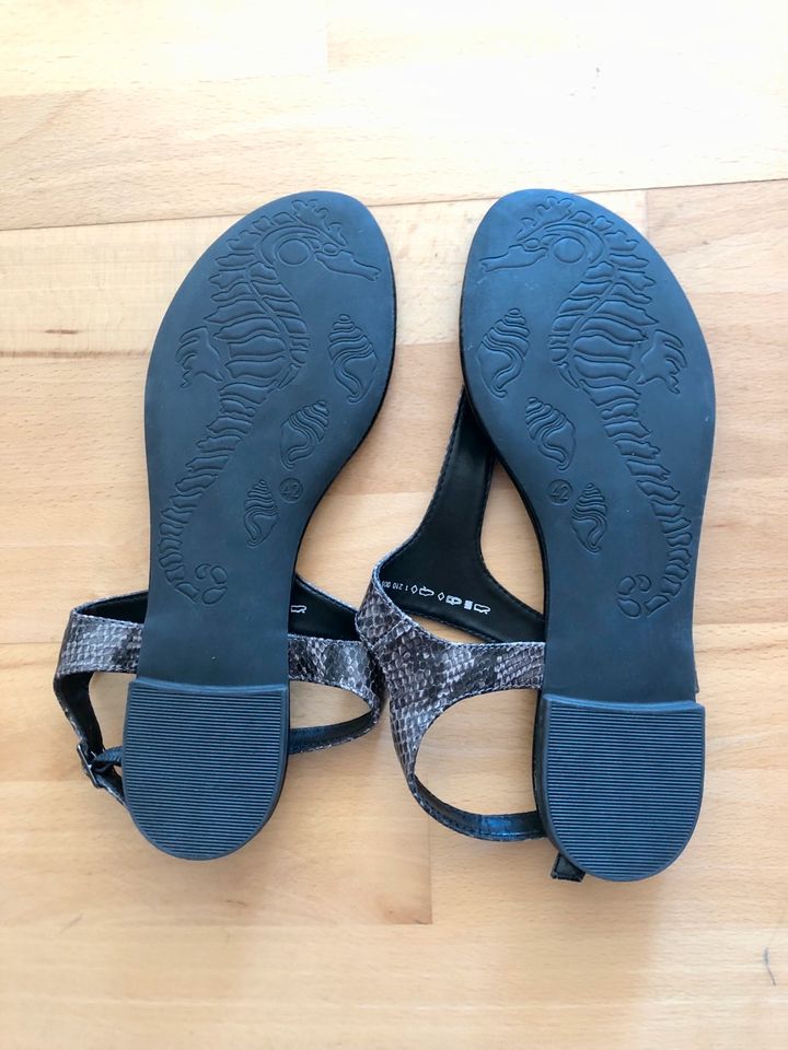 Sandalen |schwarz | Graceland | Gr.42 | *NEU* in Göppingen