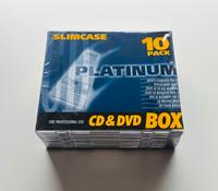 10x Platinum CD/ DVD Box/ Hülle, Slimcase, transparent, NEU & OVP Düsseldorf - Urdenbach Vorschau