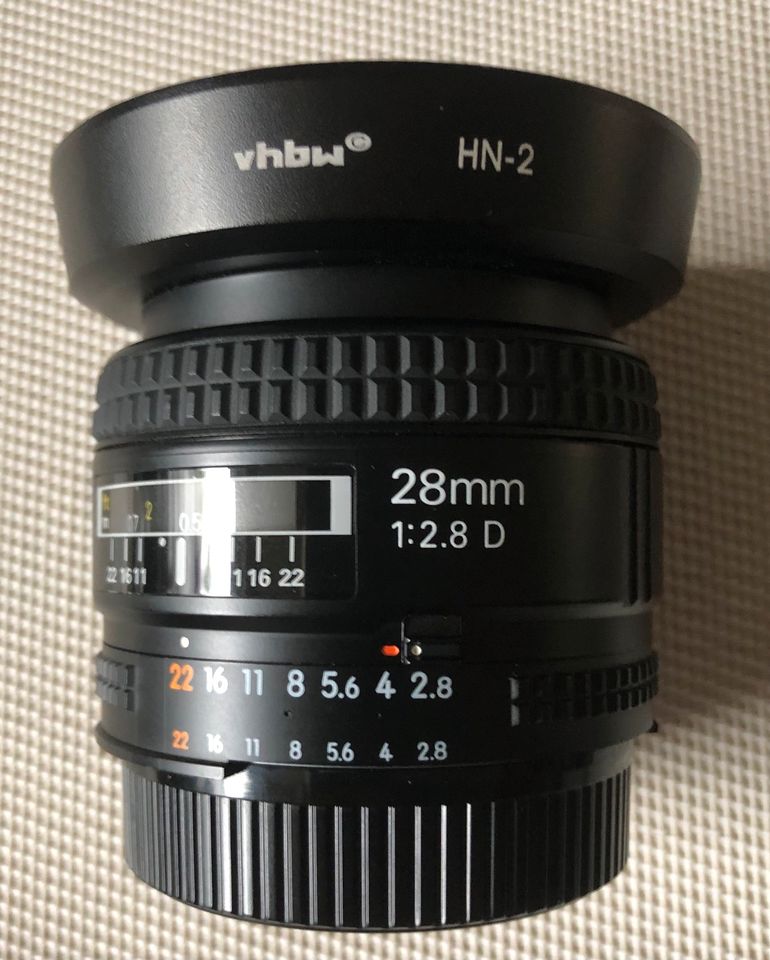 Nikon Nikkor AF 28mm f 2.8 D in Ochtrup
